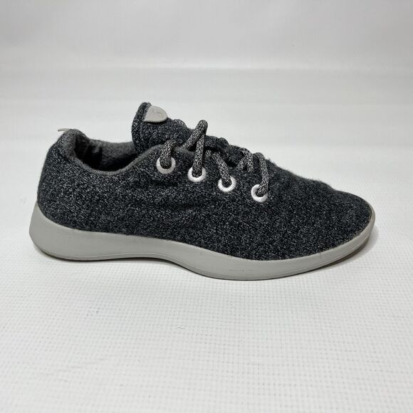 Allbirds Womens Wool Runner 0219 NV1 Gray Running Shoes Sneakers Size 9 - Picture 4 of 11